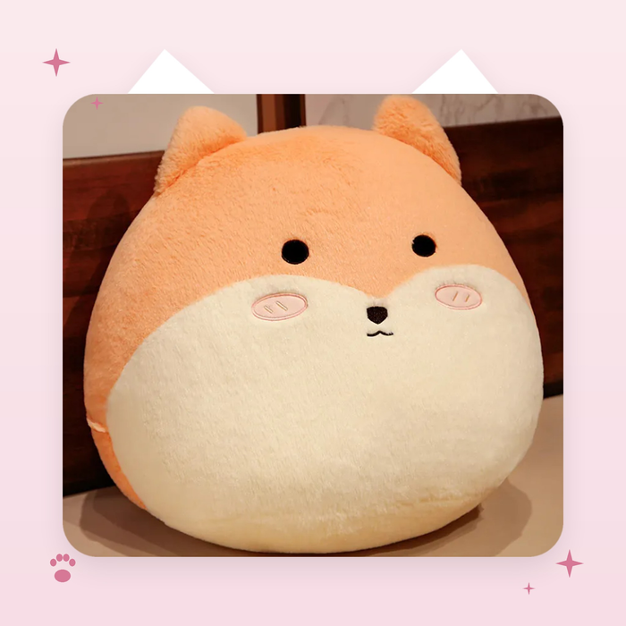 Chubby Critter Plush Pillow