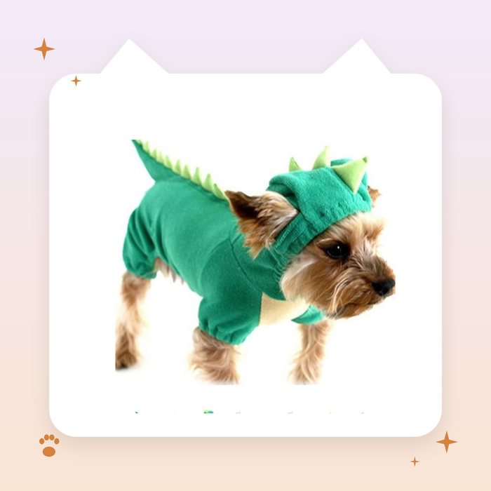 Dino Hoodie Pet Costume