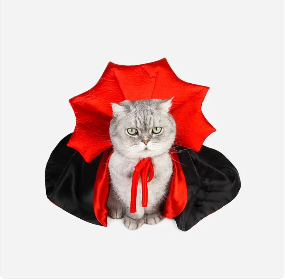 Little Vampire Cat Cape