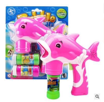 Light-Up Dolphin Bubble Blaster