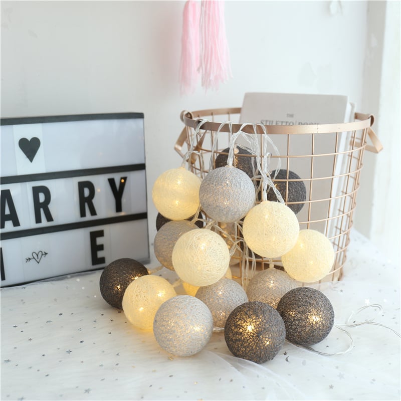Cotton Glow String Lights