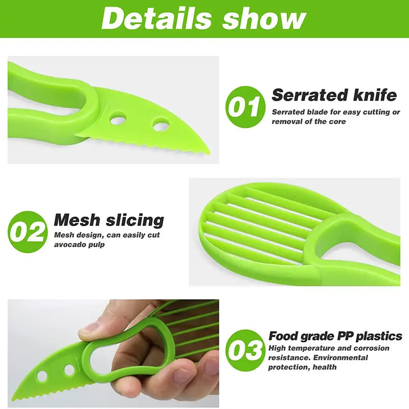 3-in-1 Avocado Tool