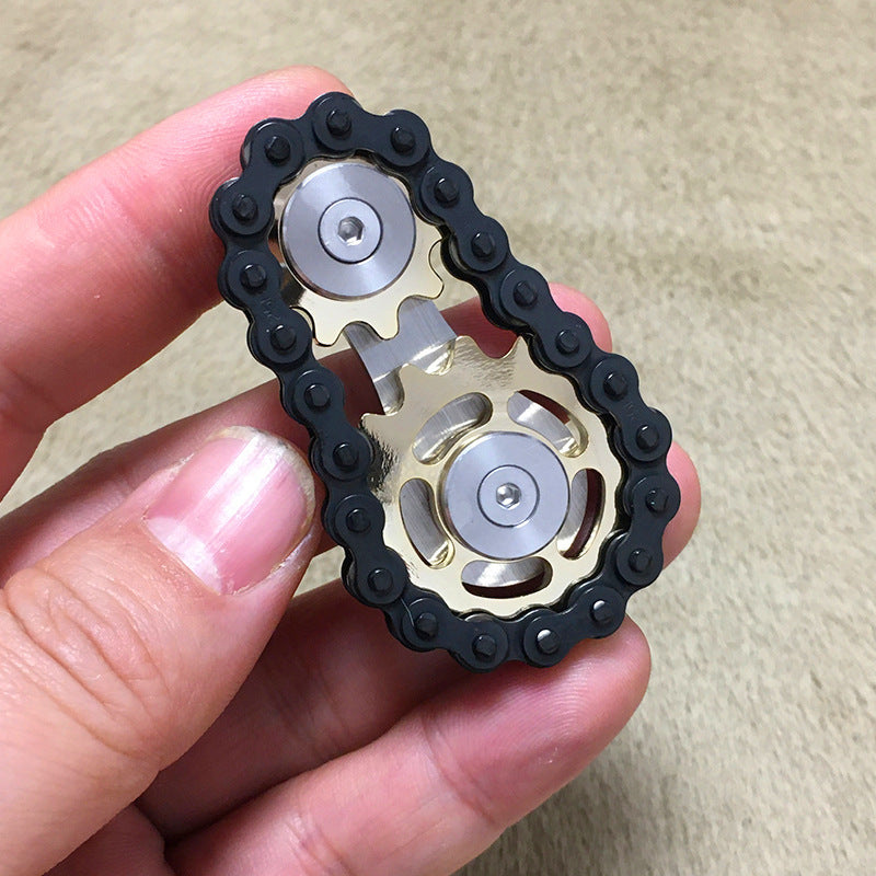 Gear & Chain Fidget Spinner