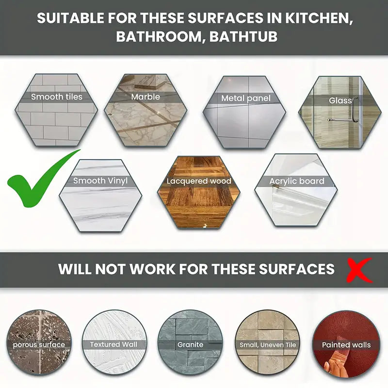 SecureBath Suction Handrail