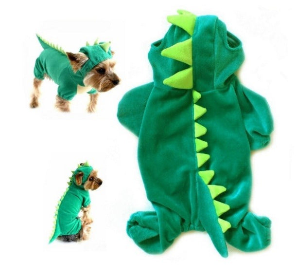 Dino Hoodie Pet Costume