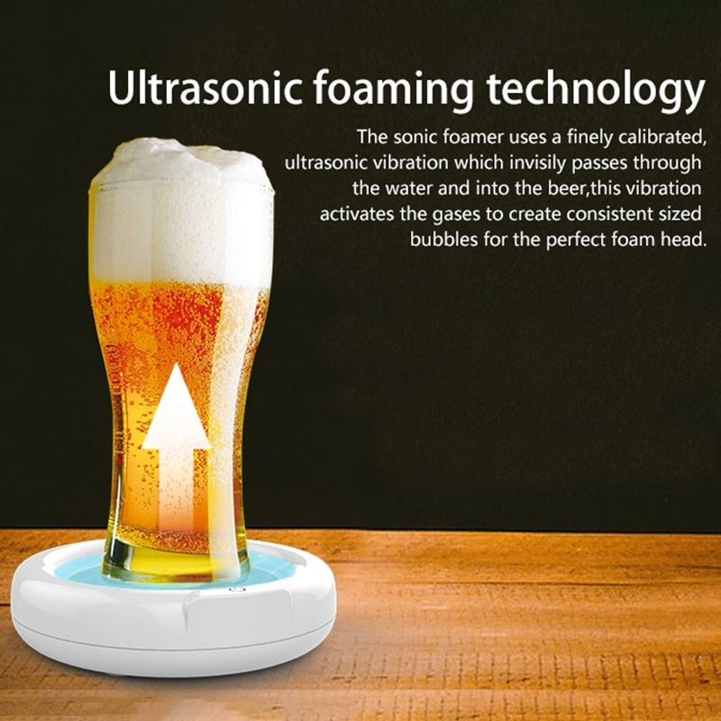 Ultrasonic Beer Foamer