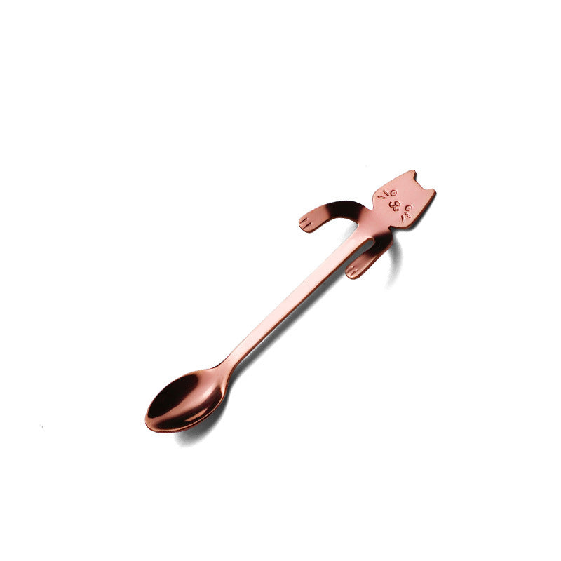 Hanging Cat Coffee Spoon