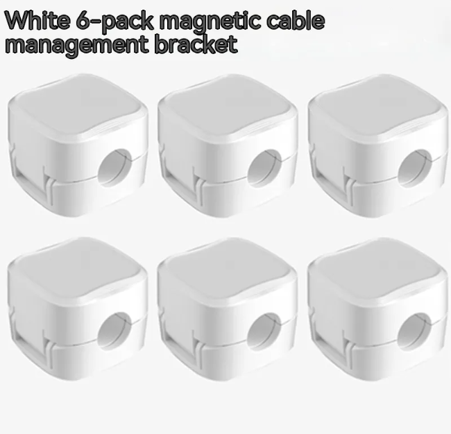 Magnetic Cable Clips (6-Pack)