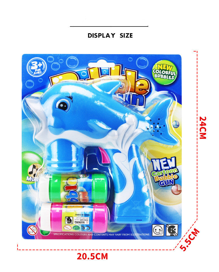 Light-Up Dolphin Bubble Blaster