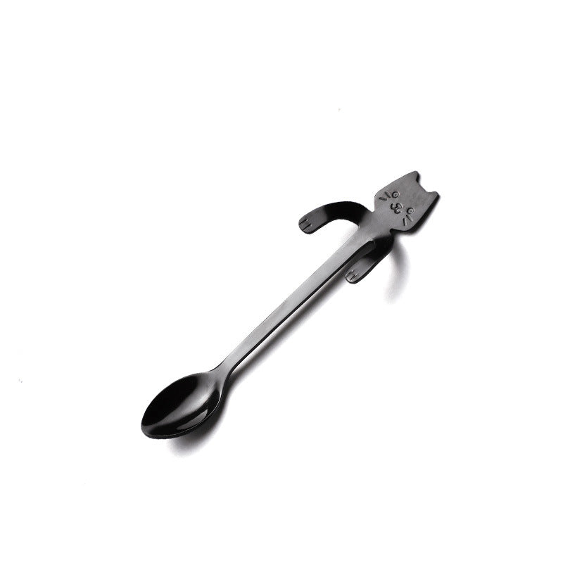 Hanging Cat Coffee Spoon