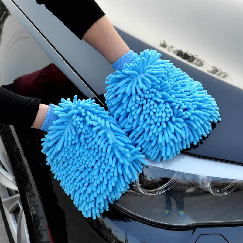 Chenille Car Wash Mitt