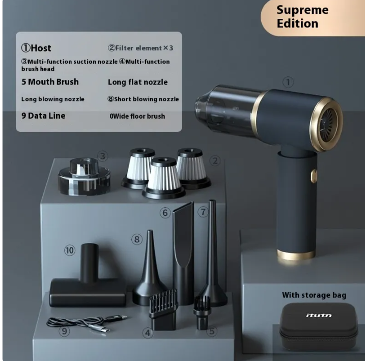 Cordless Mini Blower & Vacuum Kit