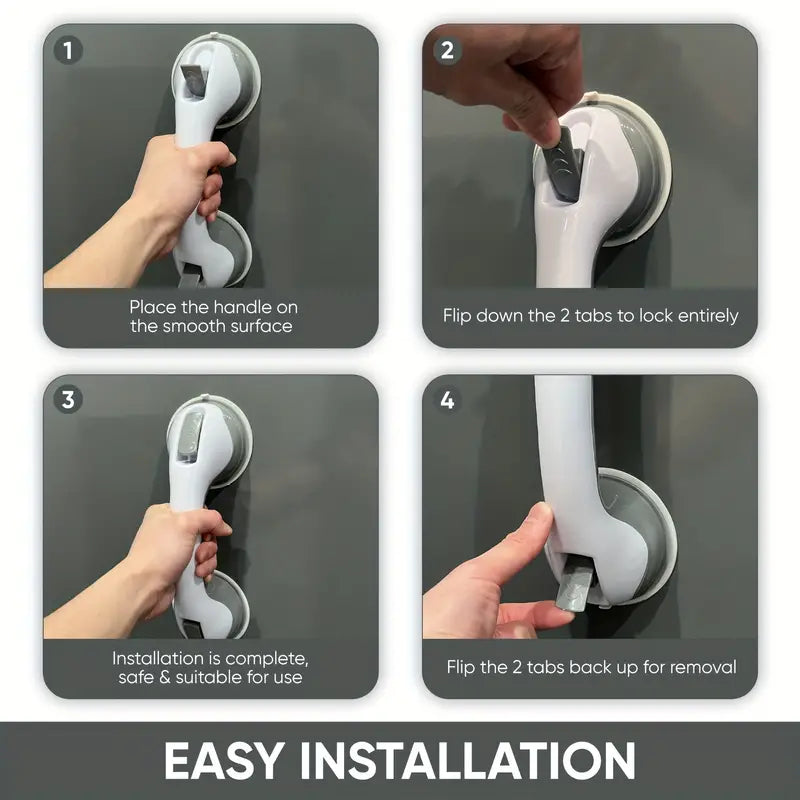 SecureBath Suction Handrail