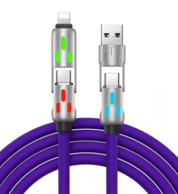 4-in-1 Glow Charging Cable