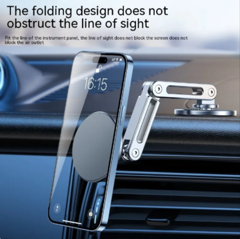 360° Folding Arm Magnetic Phone Mount