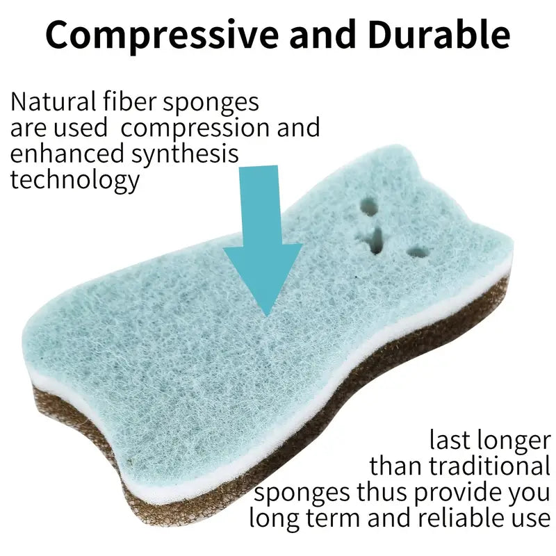 Cat Scrub Sponges (4-Pack)