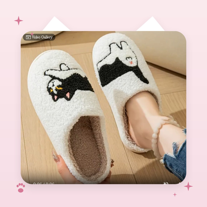 Cozy Kitty Slippers