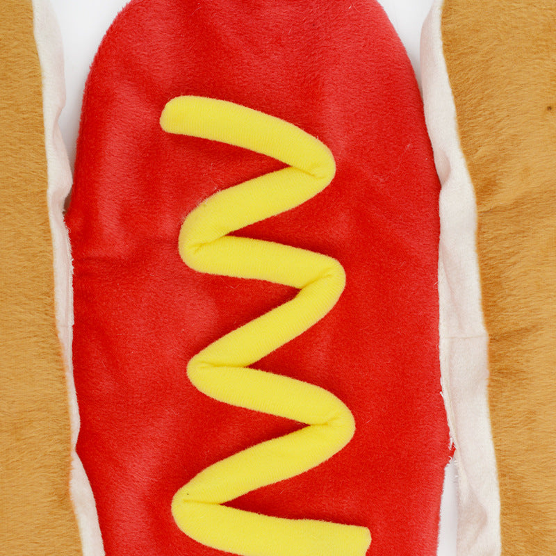 Hot Dog Bun Pet Costume