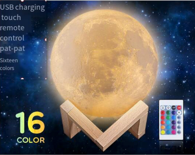 3D Moon Lamp