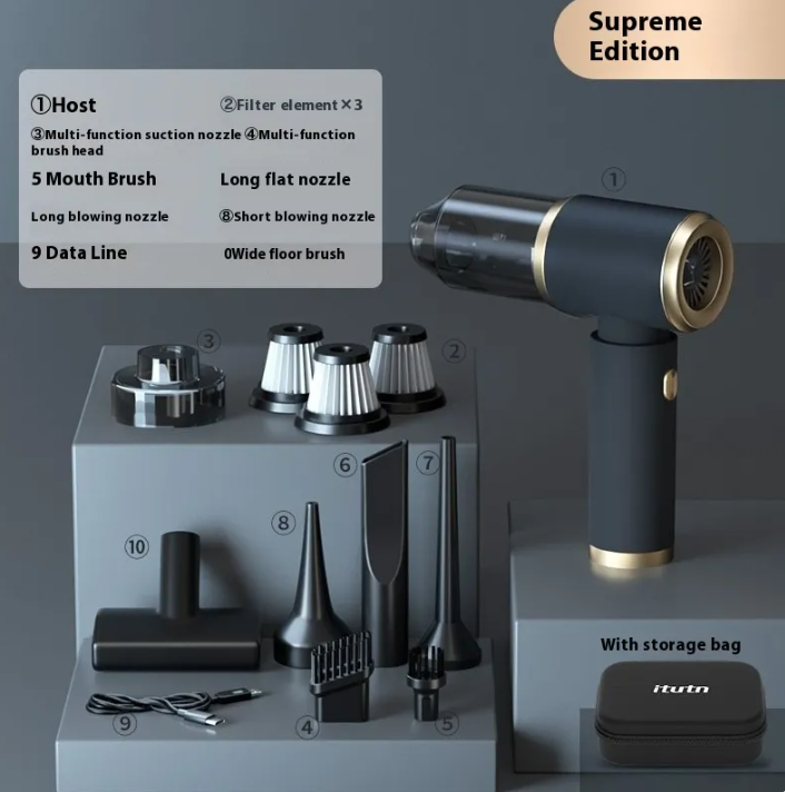 Cordless Mini Blower & Vacuum Kit