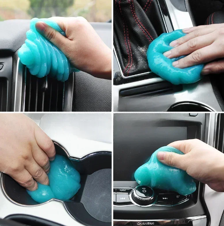 Dust-Grabbing Cleaning Gel