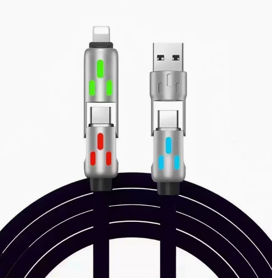4-in-1 Glow Charging Cable
