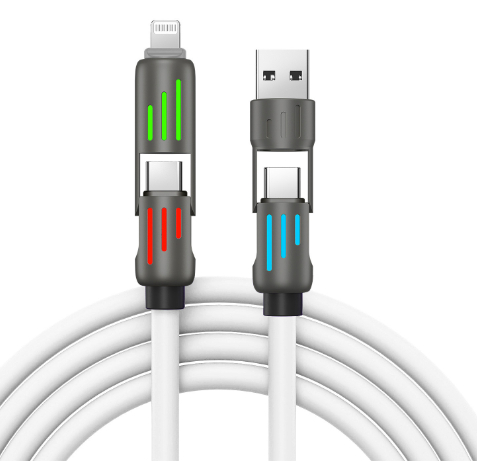 4-in-1 Glow Charging Cable
