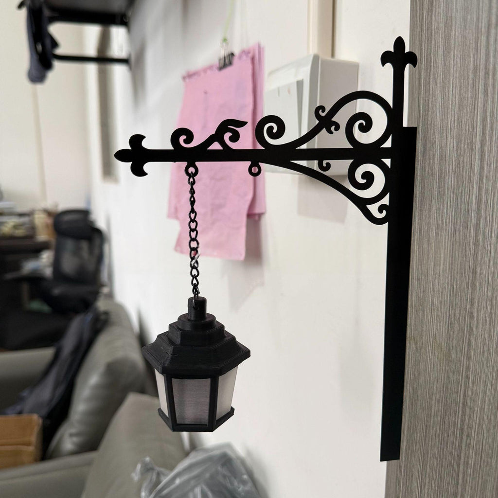 Bookshelf Library Lantern Light