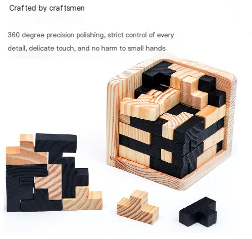 Wooden Lock Brain Teaser
