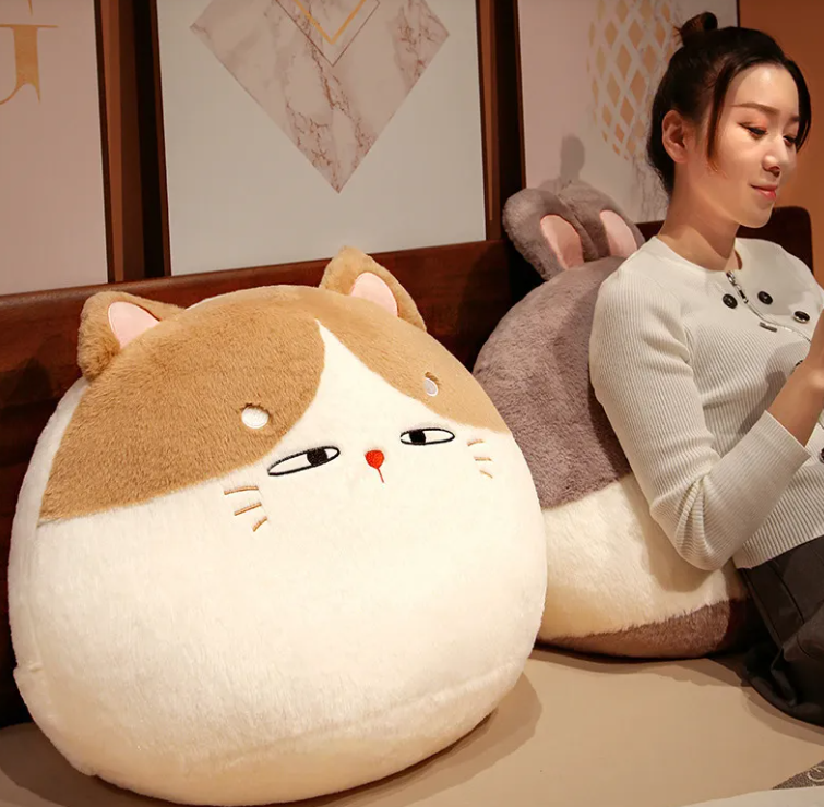 Chubby Critter Plush Pillow