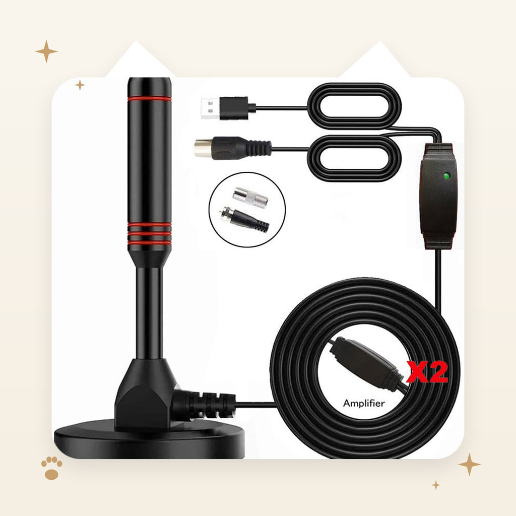 Versatile Indoor/Outdoor High-Gain TV Antenna