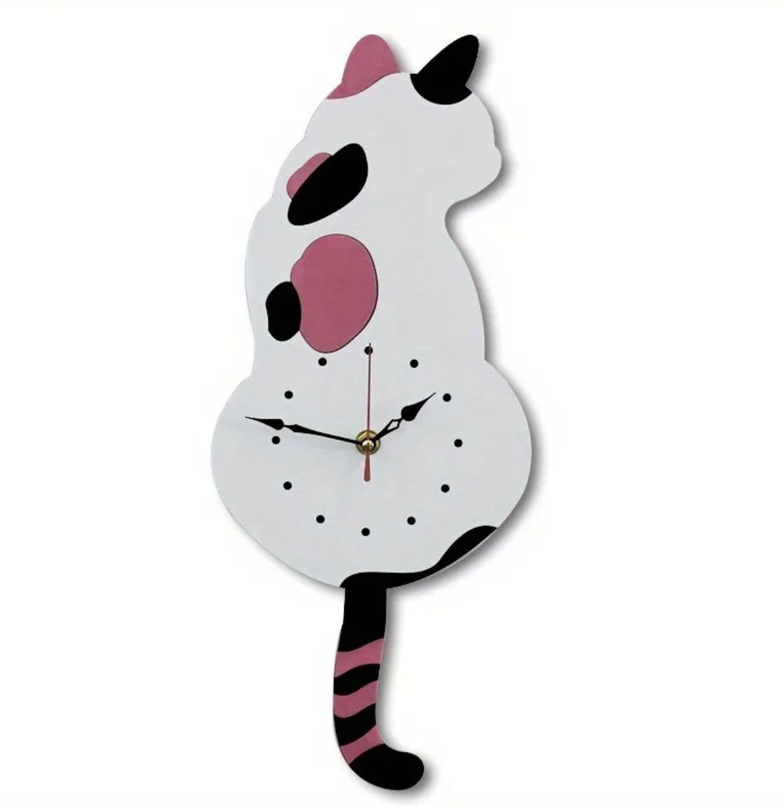 Swishy Tail Cat Clock