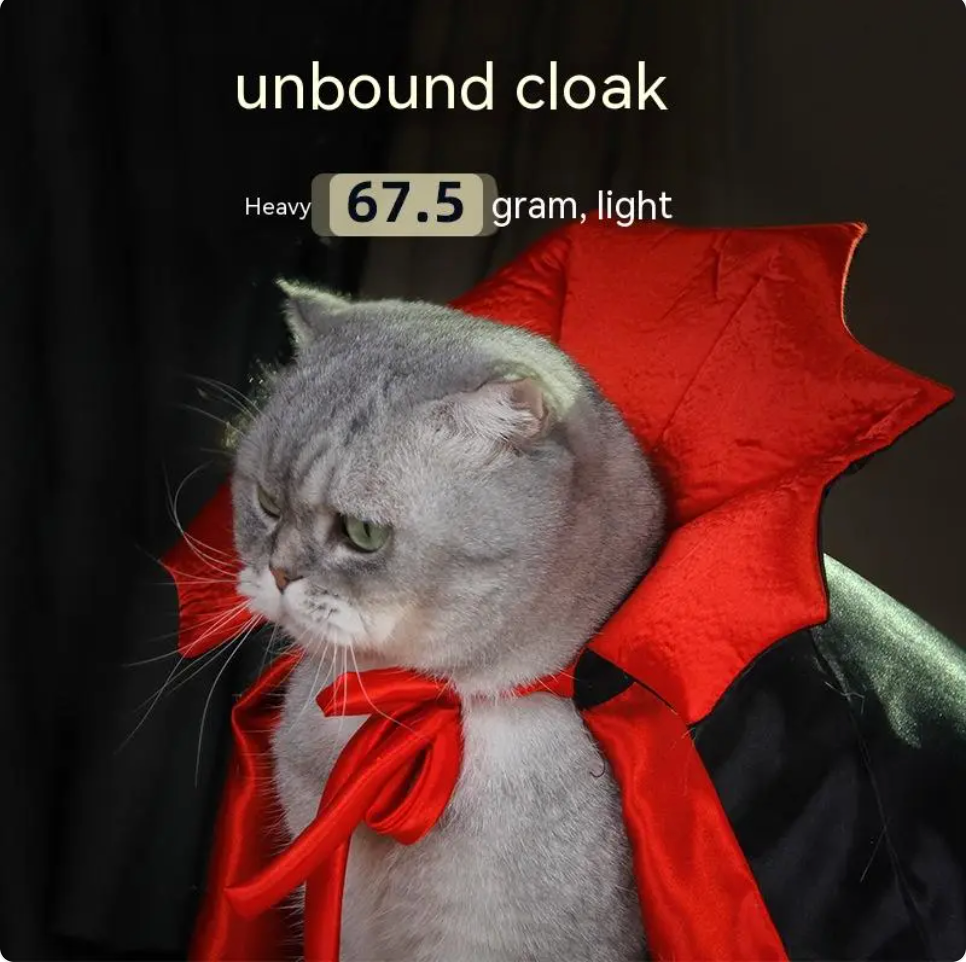 Little Vampire Cat Cape