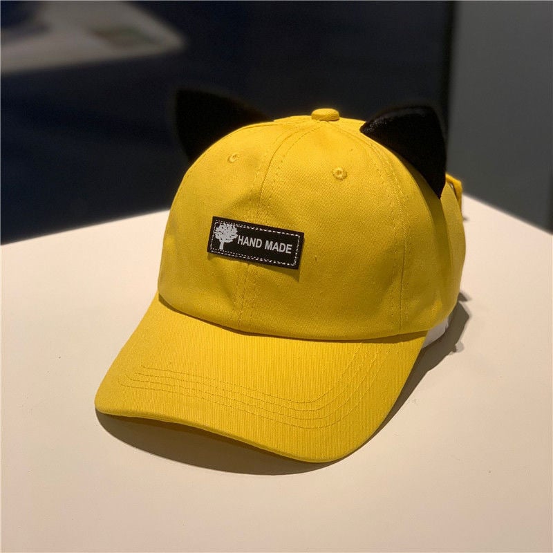 Cat Ear Goggles Baseball Cap