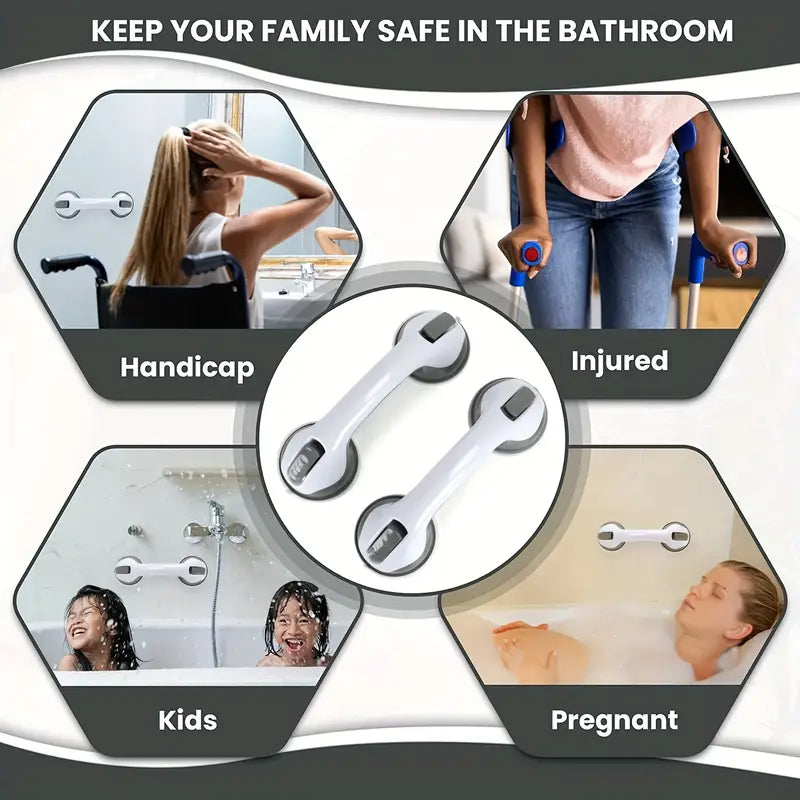 SecureBath Suction Handrail