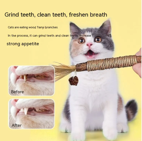 Natural Chew Stick Cat Toy