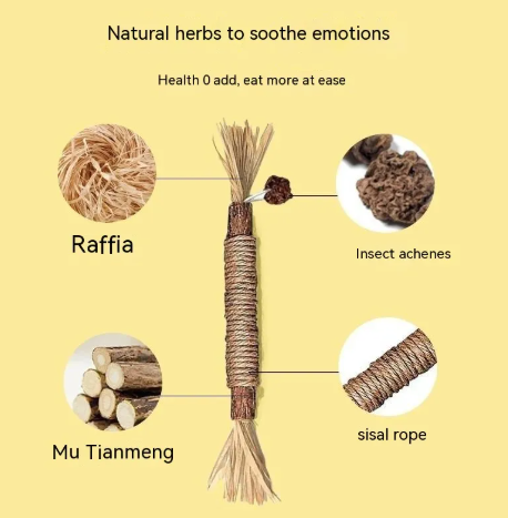 Natural Chew Stick Cat Toy