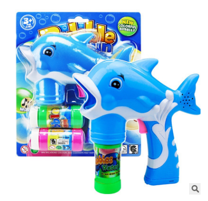 Light-Up Dolphin Bubble Blaster