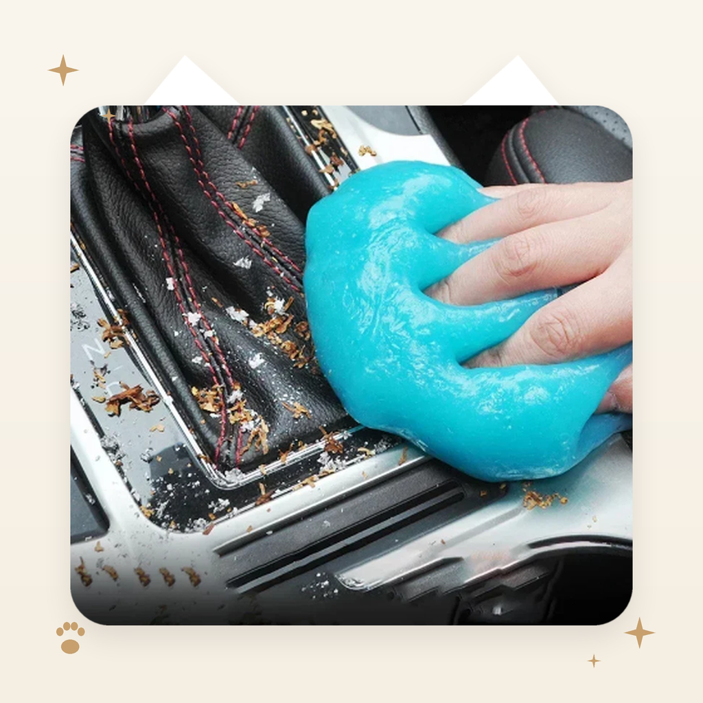Dust-Grabbing Cleaning Gel