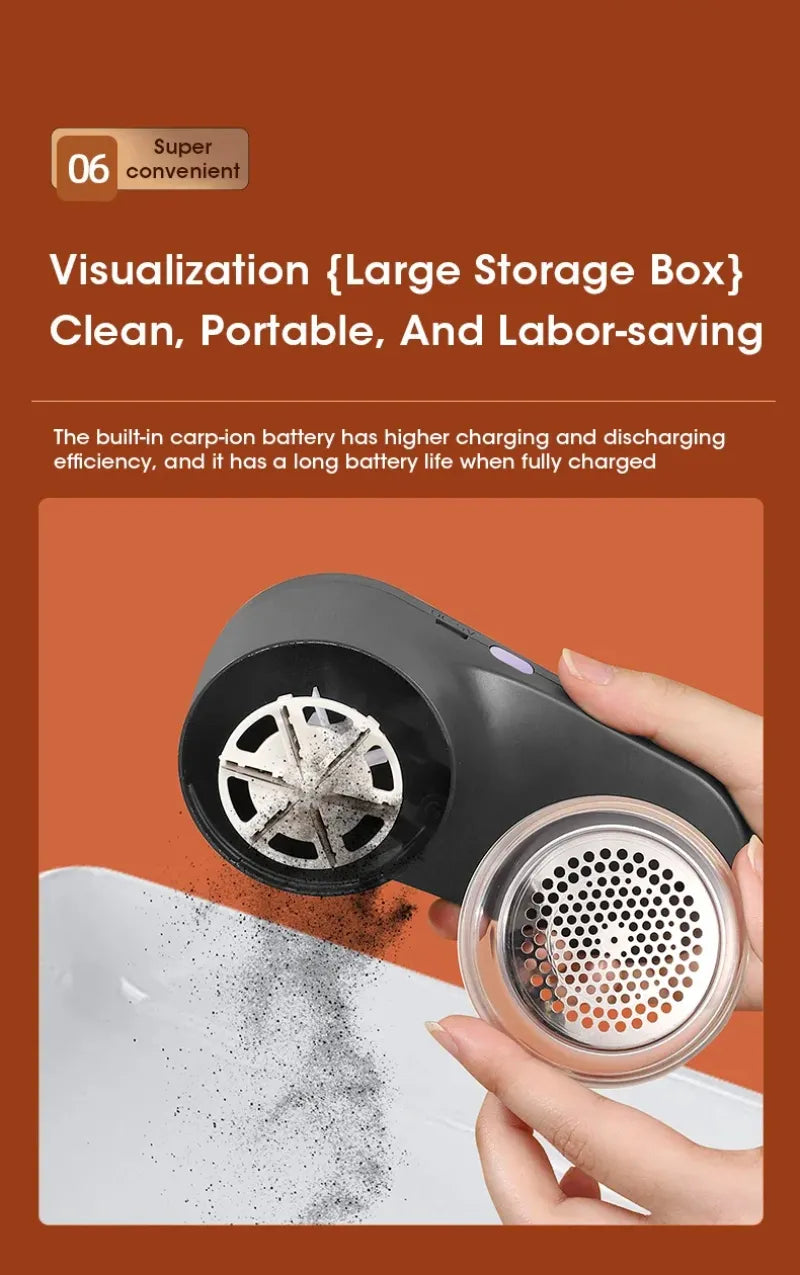 Fuzz-Free Fabric Shaver