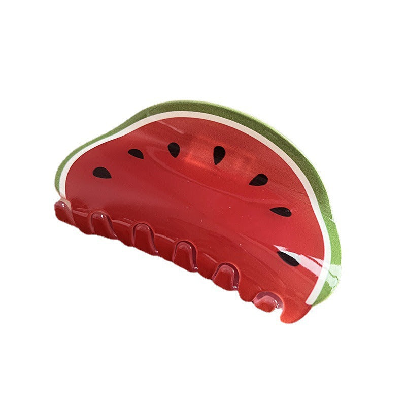 Fruit Slice Hair Claw Clip
