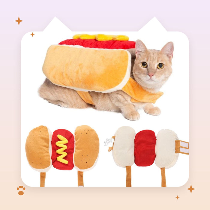 Hot Dog Bun Pet Costume