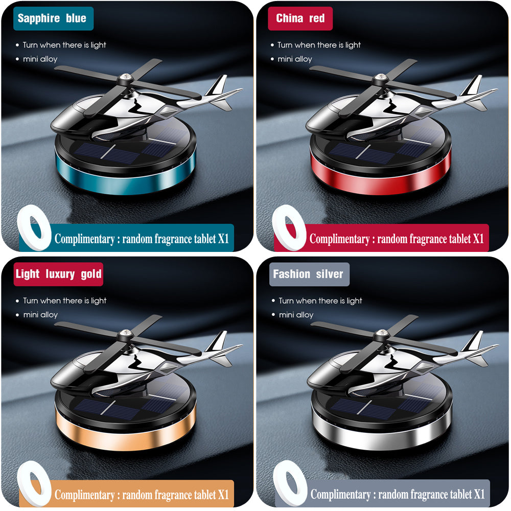 Solar Helicopter Air Freshener