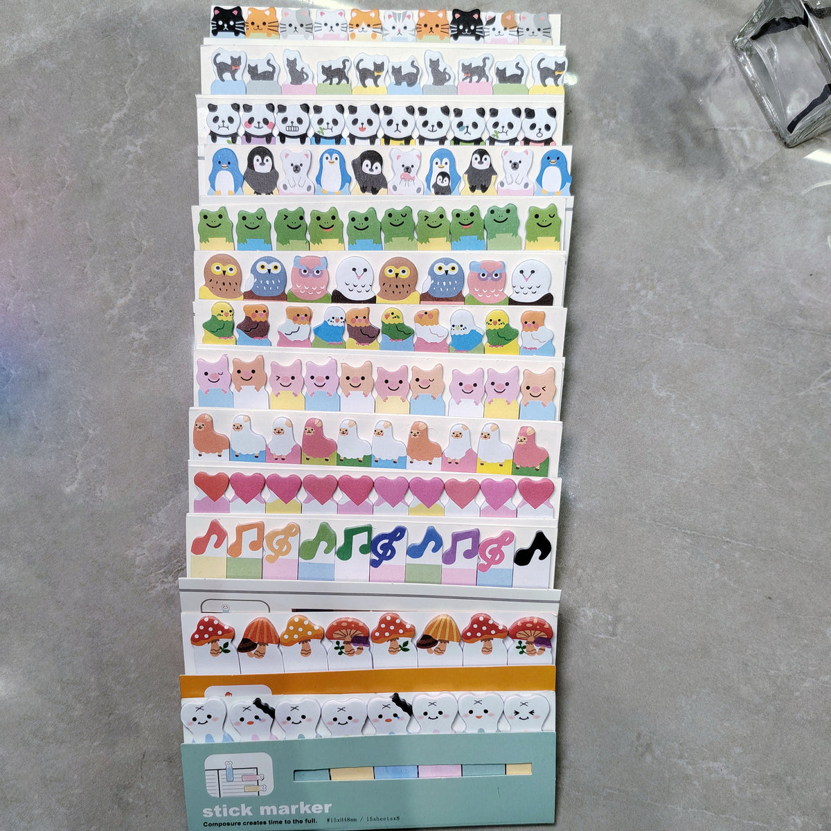 Cute Animal Sticky Notes