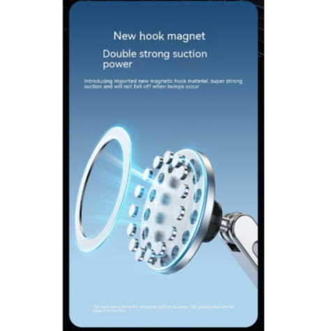 360° Folding Arm Magnetic Phone Mount