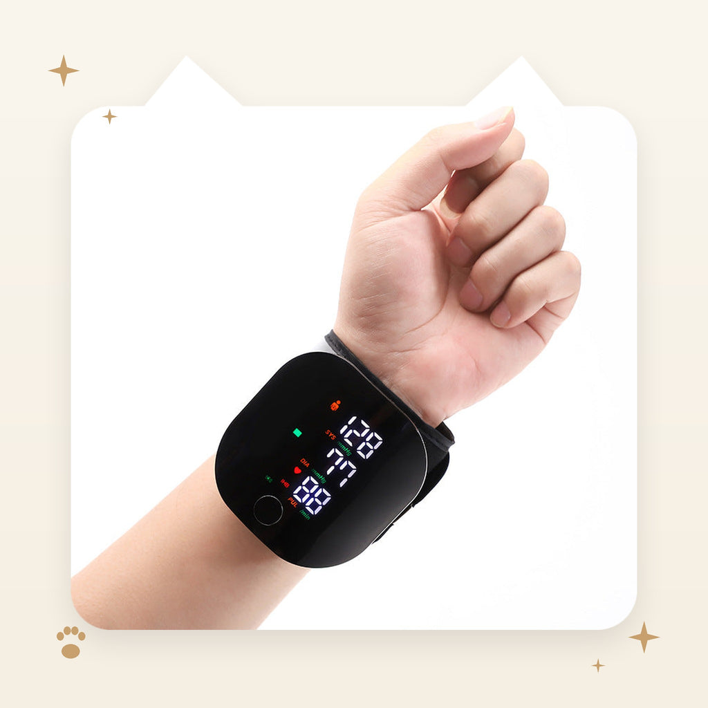 Illuminated Wrist Blood Pressure Cuff