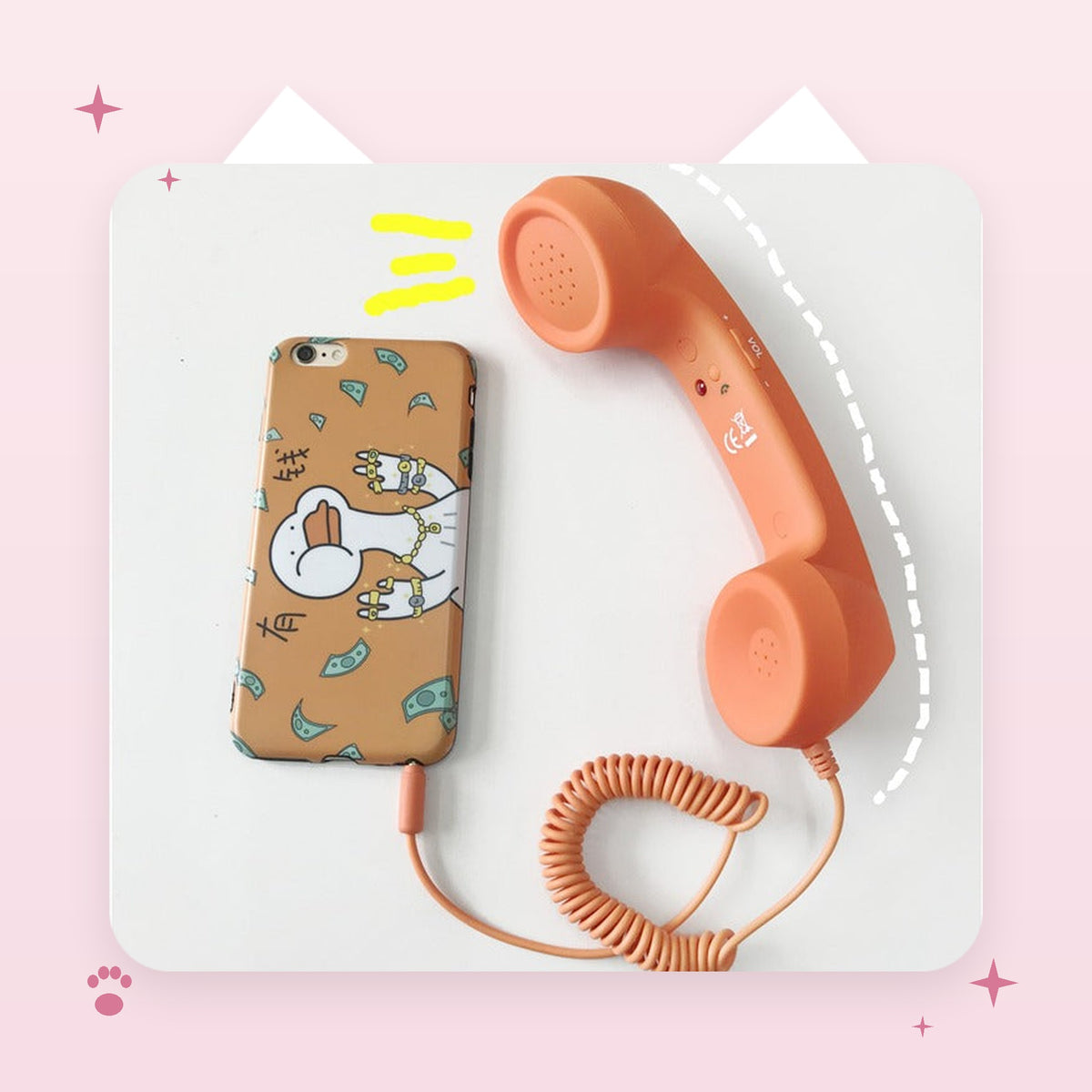 Retro Telephone Earphones