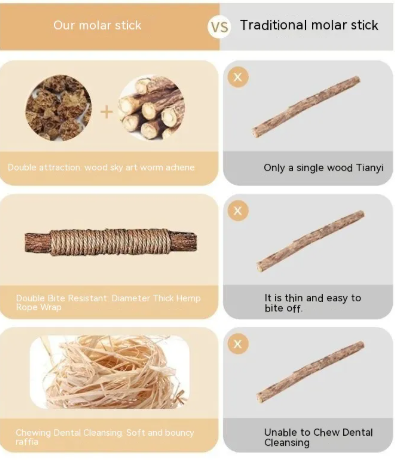 Natural Chew Stick Cat Toy