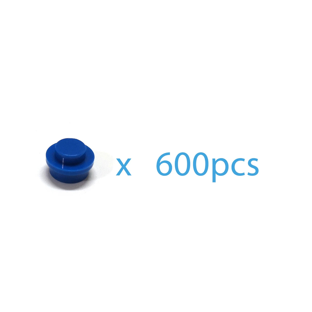 Mini Round Building Bricks, 600 pcs