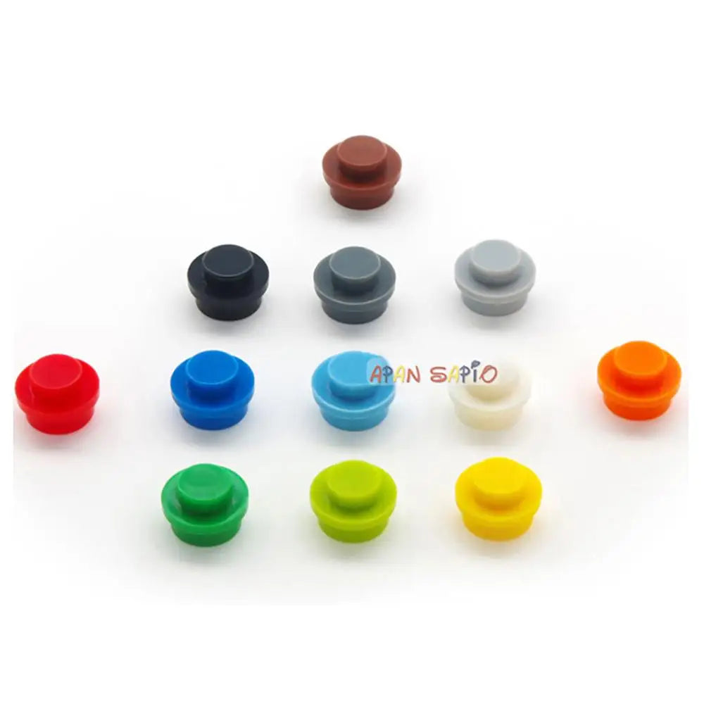 Mini Round Building Bricks, 600 pcs
